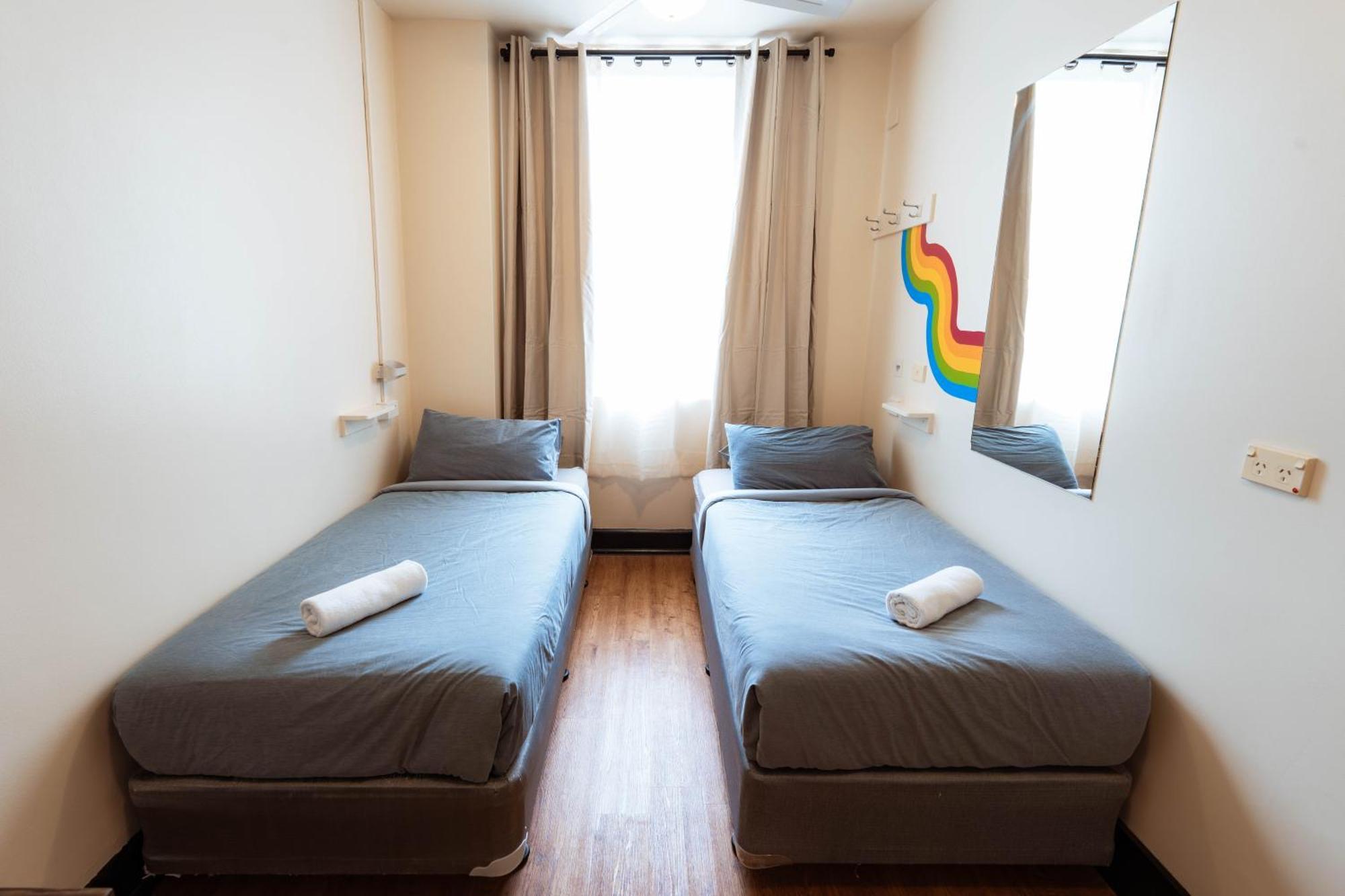 Flinders Backpackers Hostel เมลเบิร์น ภายนอก รูปภาพ